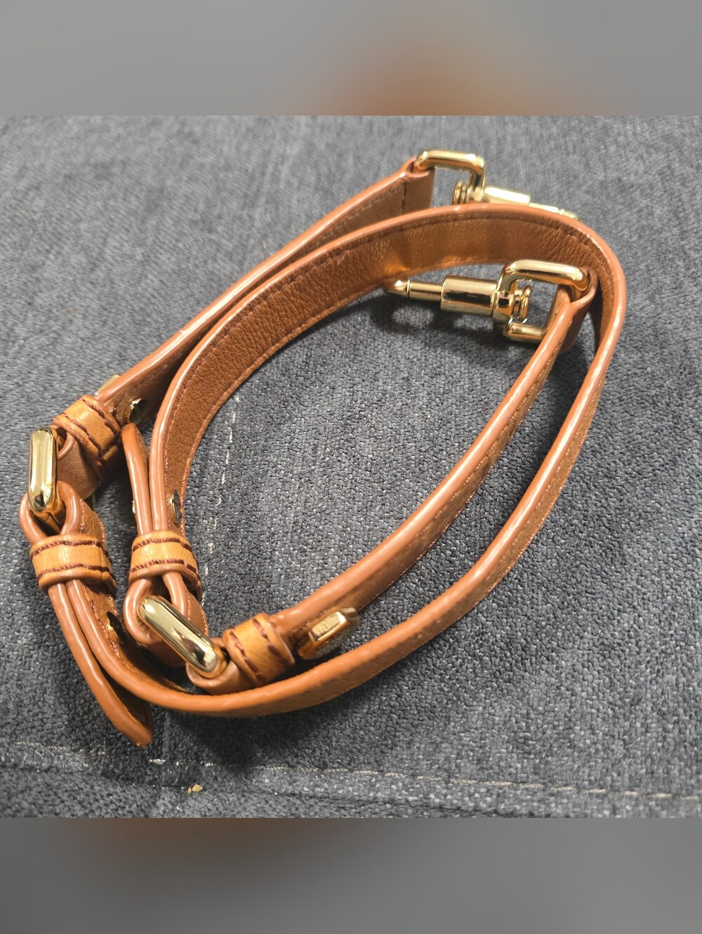 Marc By Marc Jacobs Tan Leather Shoulder Bag Strap